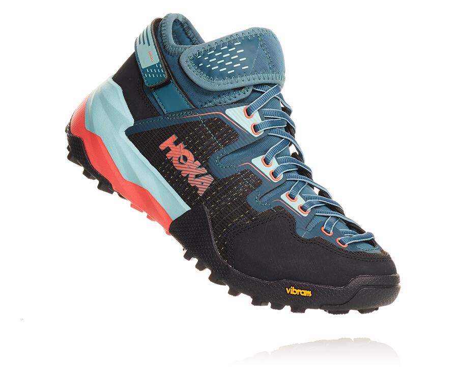 Trail Shoes Womens - Hoka One One Arkali - Turquoise - HMOSKTX-81